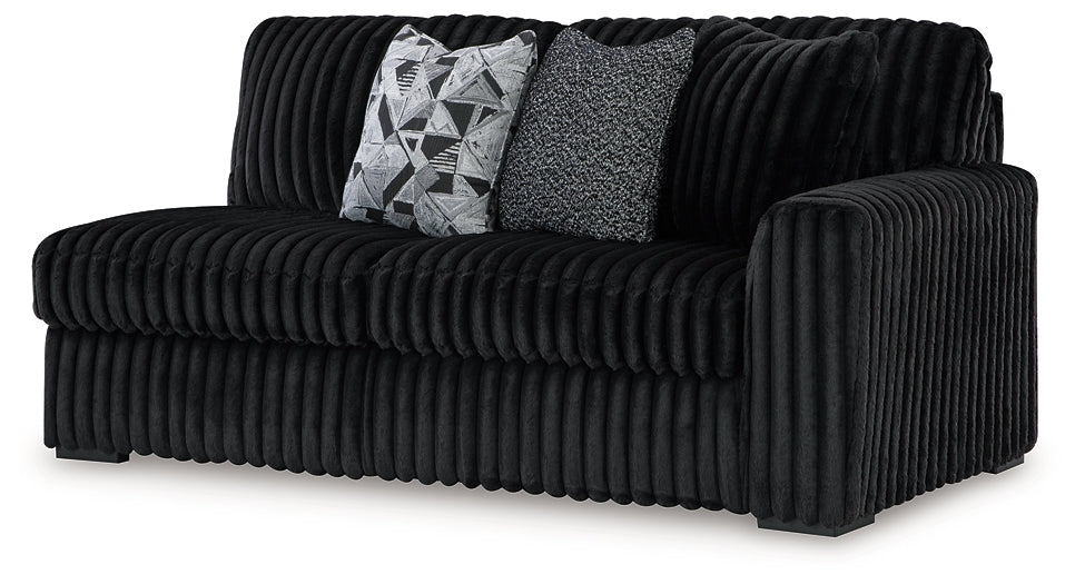 Midnight-Madness 3-Piece Sectional with Chaise