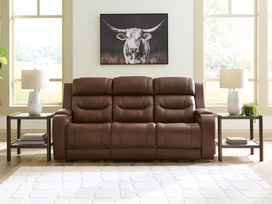 Knightington PWR REC Sofa w/Audio Seating