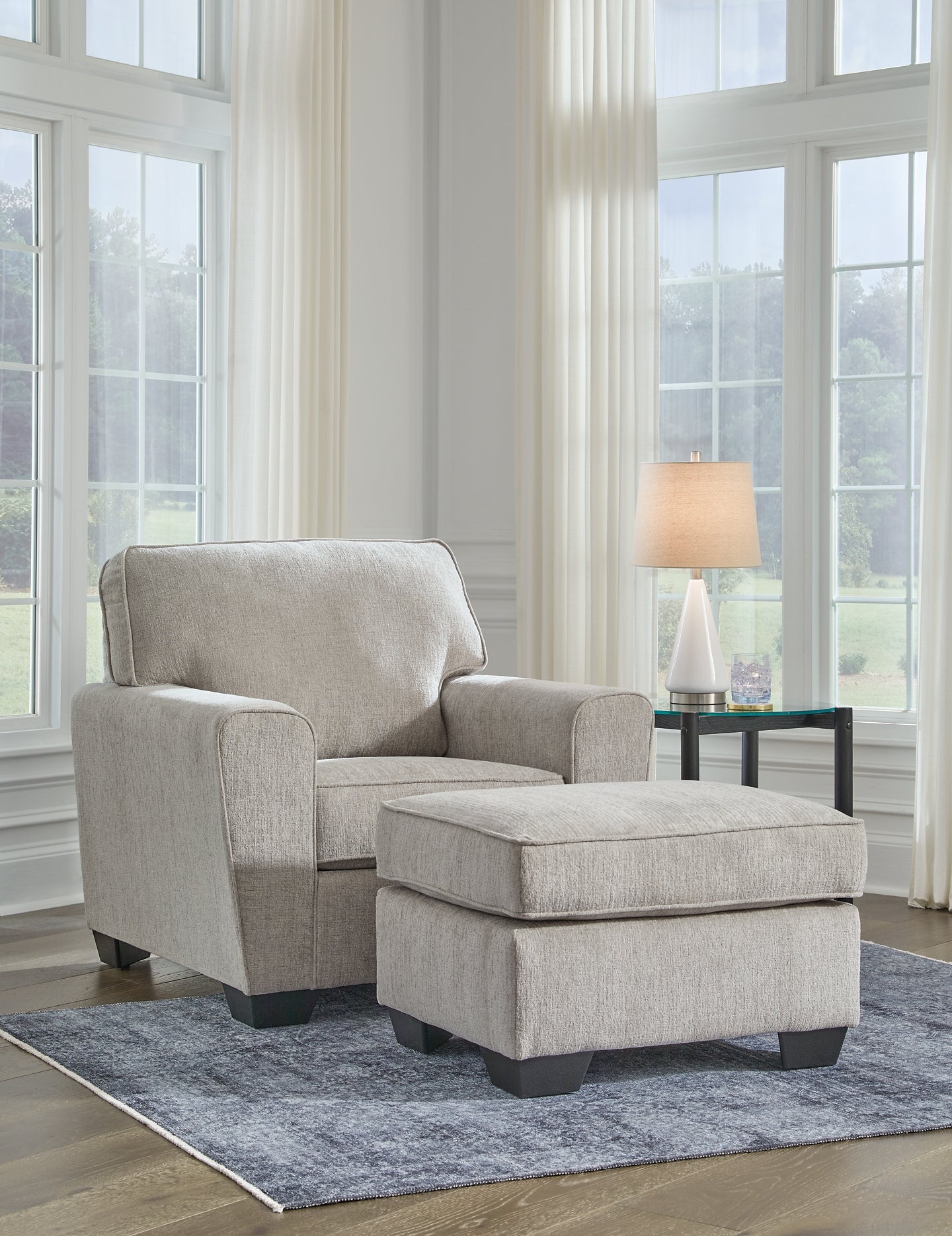 Cashton Chair and Ottoman