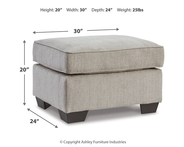 Cashton Chair and Ottoman