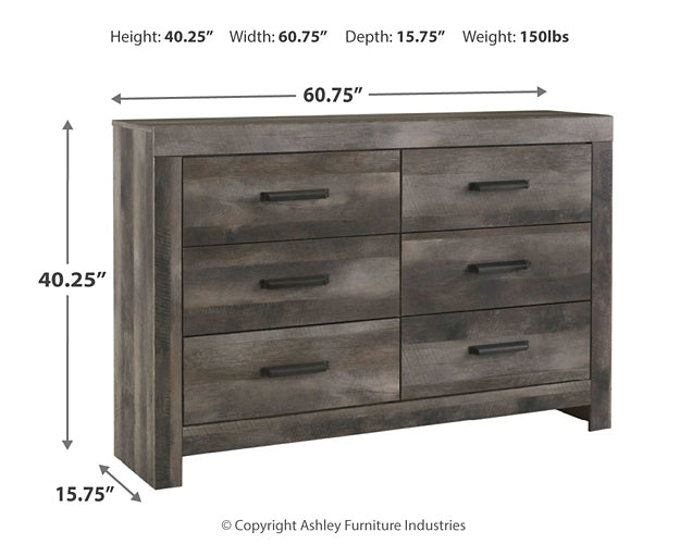 Wynnlow Six Drawer Dresser