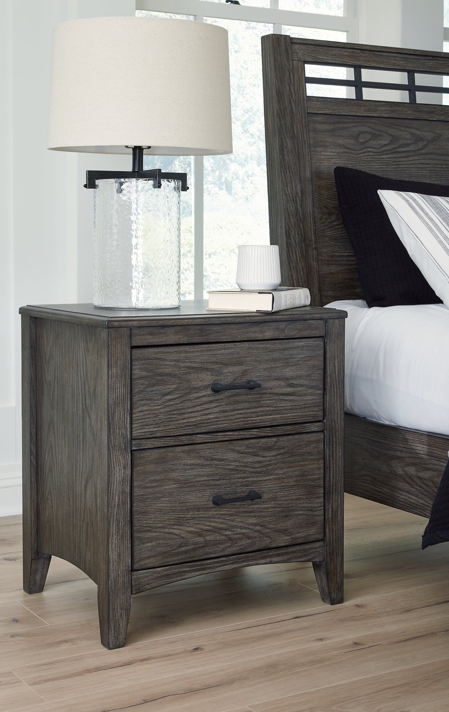 Montillan Two Drawer Night Stand