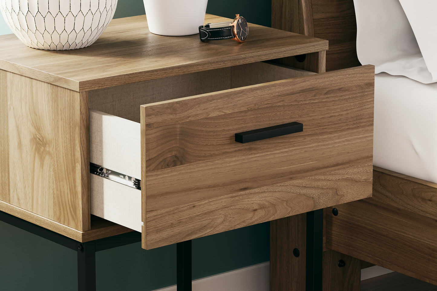 Deanlow One Drawer Night Stand