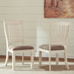 Bolanburg Dining Table and 4 Chairs and Bench