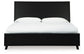 Danziar Queen Panel Bed with Mirrored Dresser and 2 Nightstands