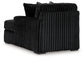 Midnight-Madness 3-Piece Sectional with Chaise