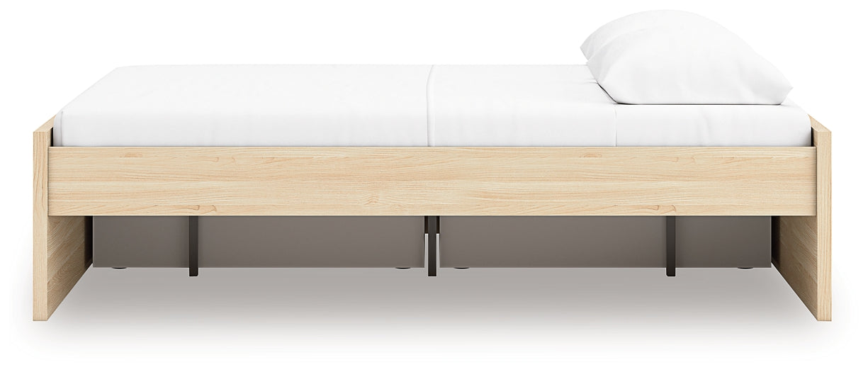 Onita Queen Platform Bed with 1 Side Storage