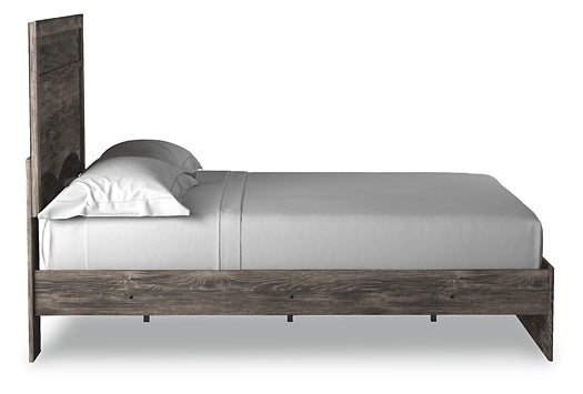 Ralinksi Queen Panel Bed with Mirrored Dresser and Chest