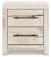 Lawroy Full Panel Storage Bed with Mirrored Dresser and Chest