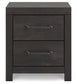 Hollivern Twin Panel Storage Bed with Mirrored Dresser and Nightstand