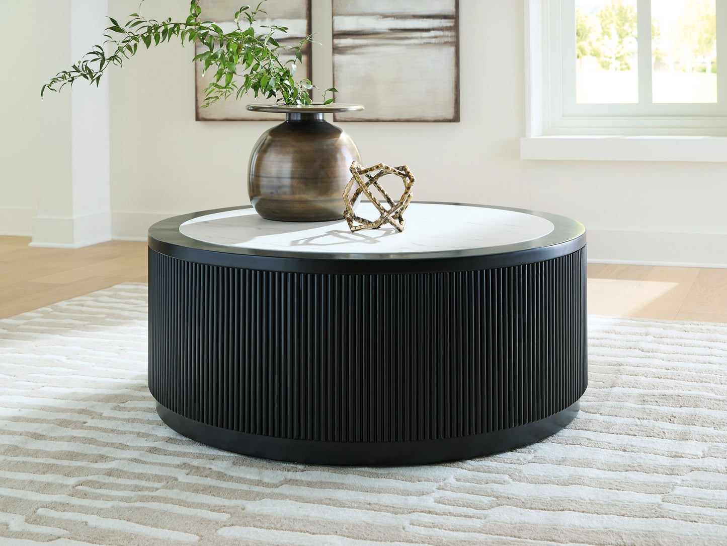 Grayman Round Cocktail Table