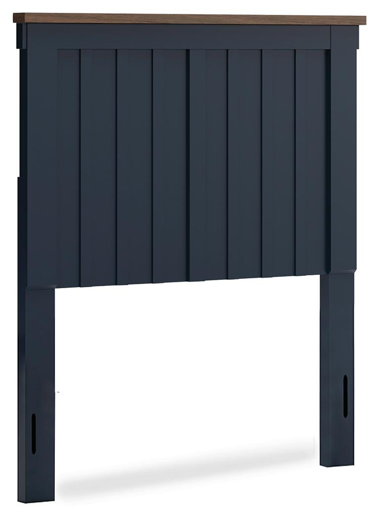 Landocken Twin Panel Headboard, Dresser and Mirror
