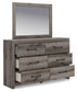 Urbanoore Twin Panel Bed, Dresser, Mirror and Nightstand