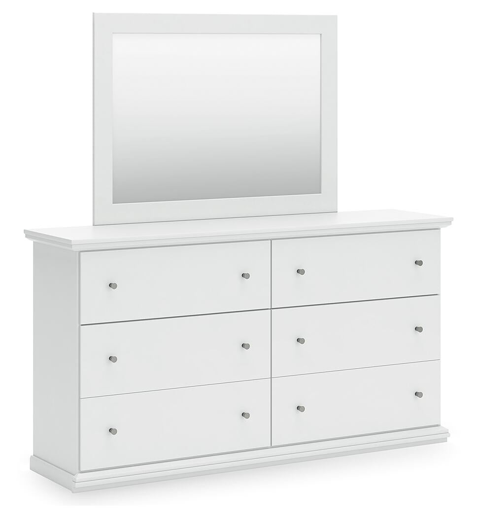 Bostwick Shoals Queen Panel Bed, Dresser and Mirror