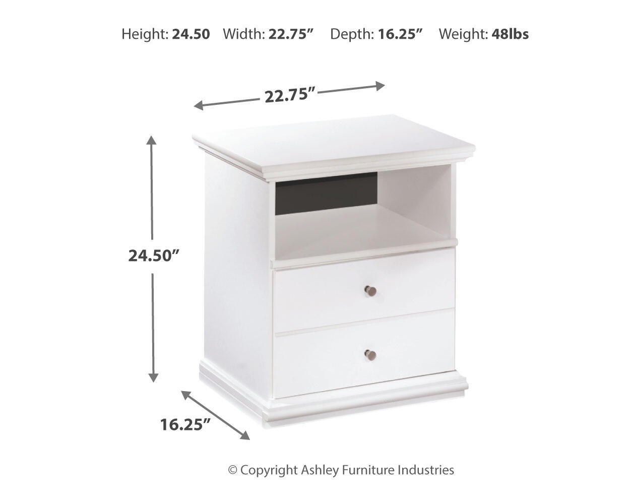 Bostwick Shoals Full Panel Bed, Dresser, Mirror and Nightstand