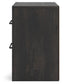 Delmorta Queen Panel Bed, Dresser, Mirror and Nightstand