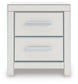 Birmonton Queen Upholstered Panel Platform Bed, Dresser, Mirror and Nightstand