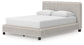 Birmonton Queen Upholstered Bed, Dresser and Mirror