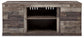 Derekson LG TV Stand w/Fireplace Option