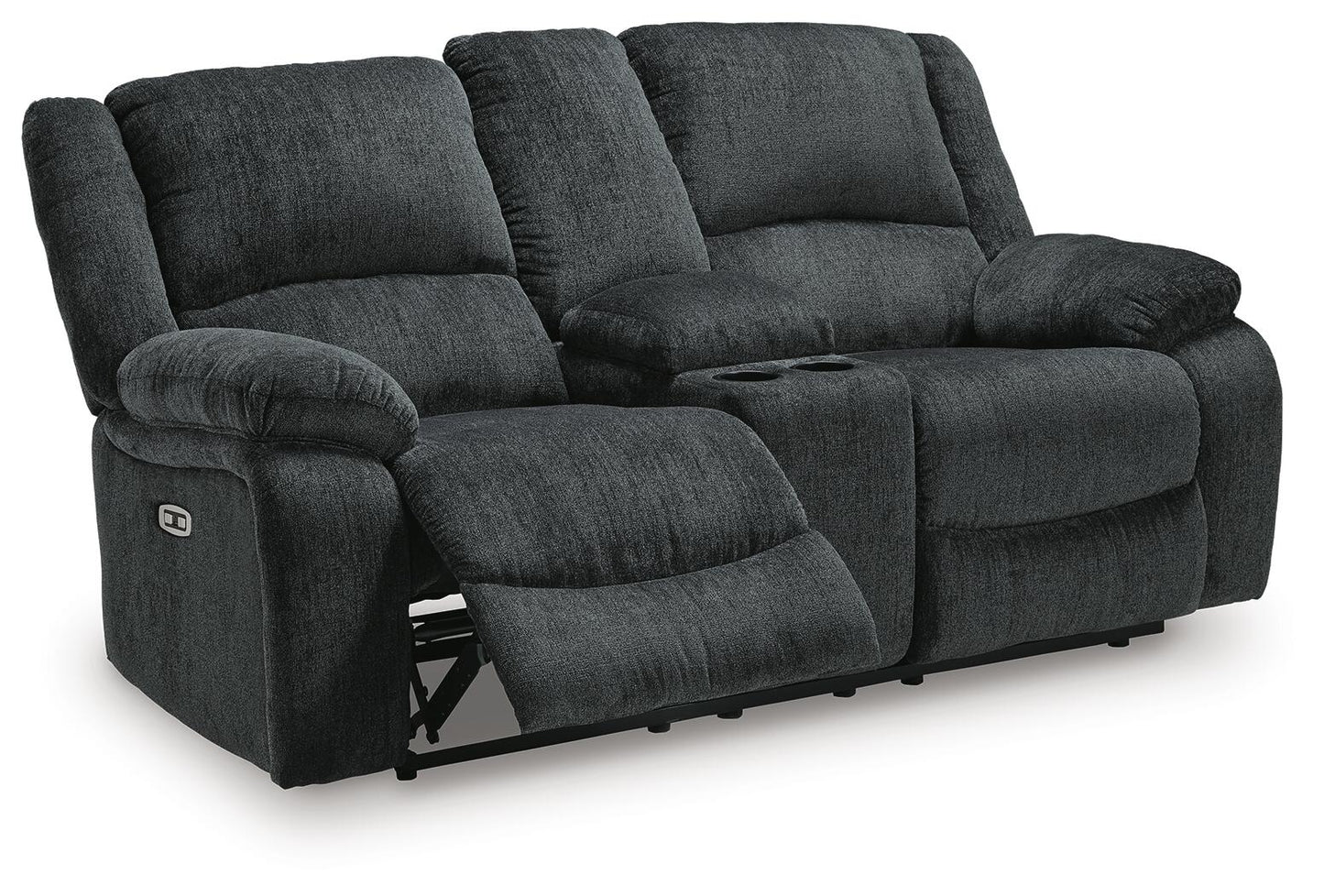 Draycoll DBL REC PWR Loveseat w/Console
