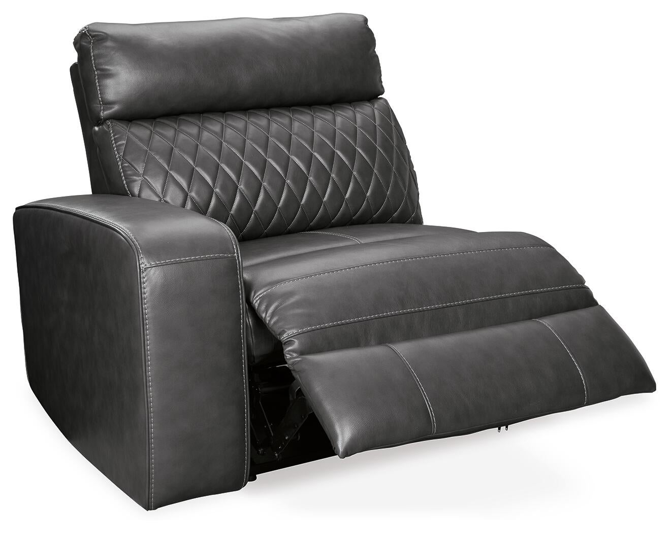 Samperstone 2-Piece Power Reclining Sectional Loveseat