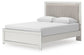 Zuraleus Queen Upholstered Panel Platform Bed