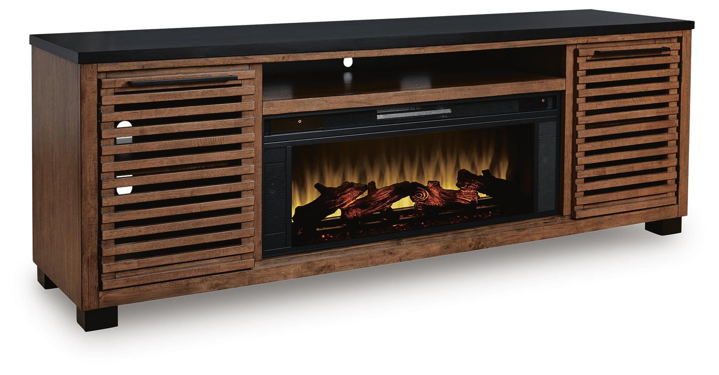 Kallari 84" TV Stand with Electric Fireplace