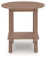 Grover Beach Oval End Table
