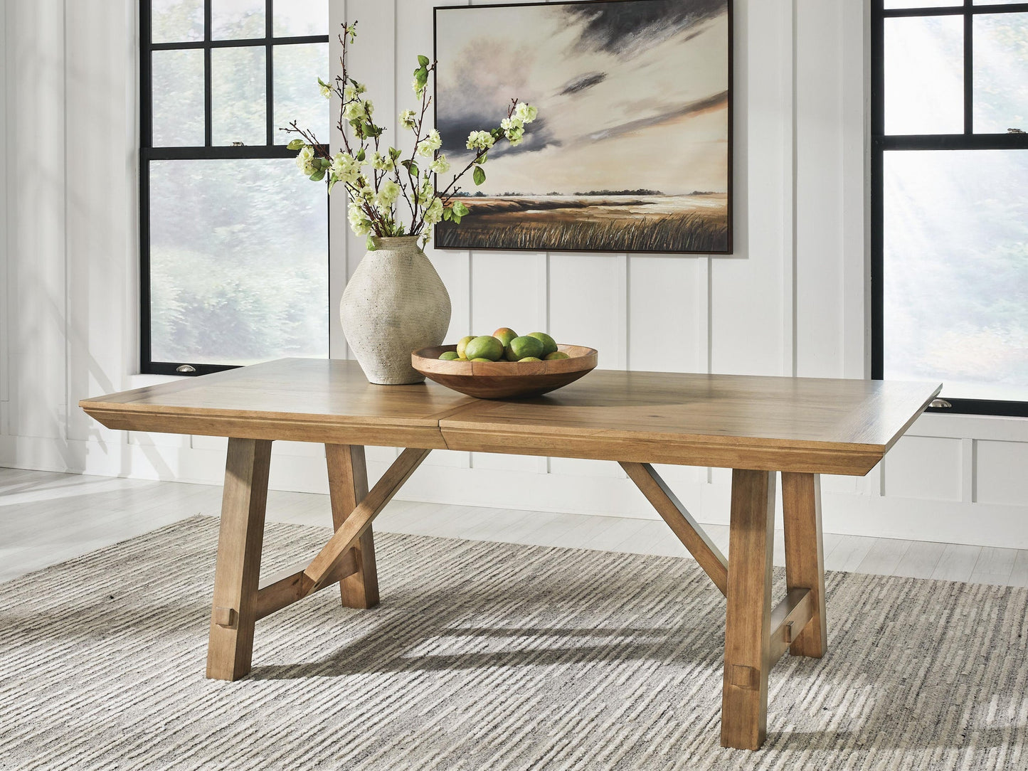 Ridgester RECT Dining Room EXT Table