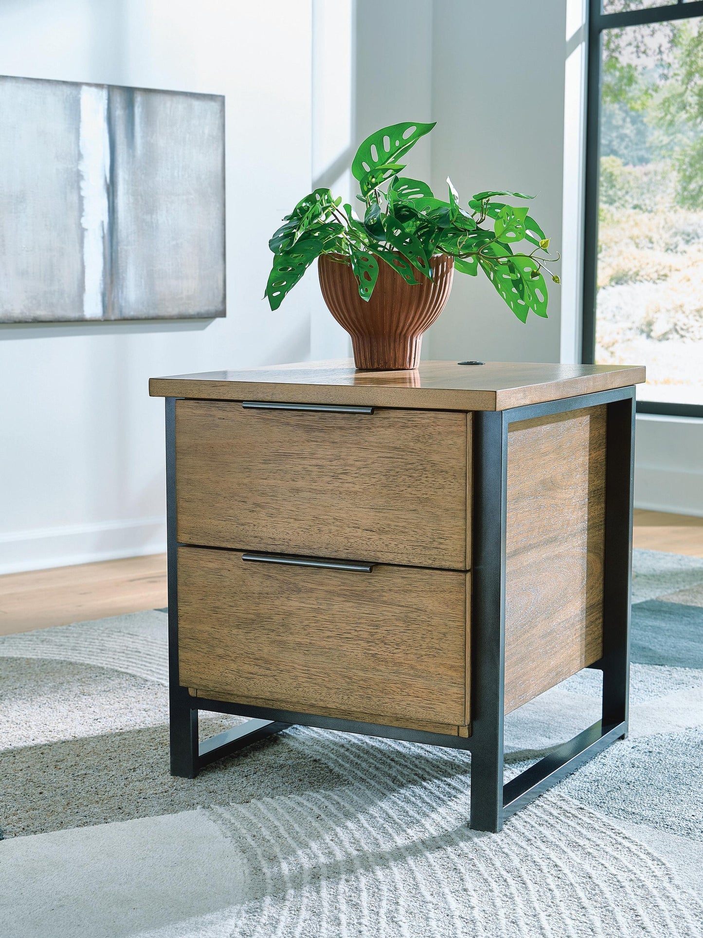 Montia Rectangular End Table