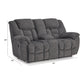 Foreside DBL Rec Loveseat w/Console