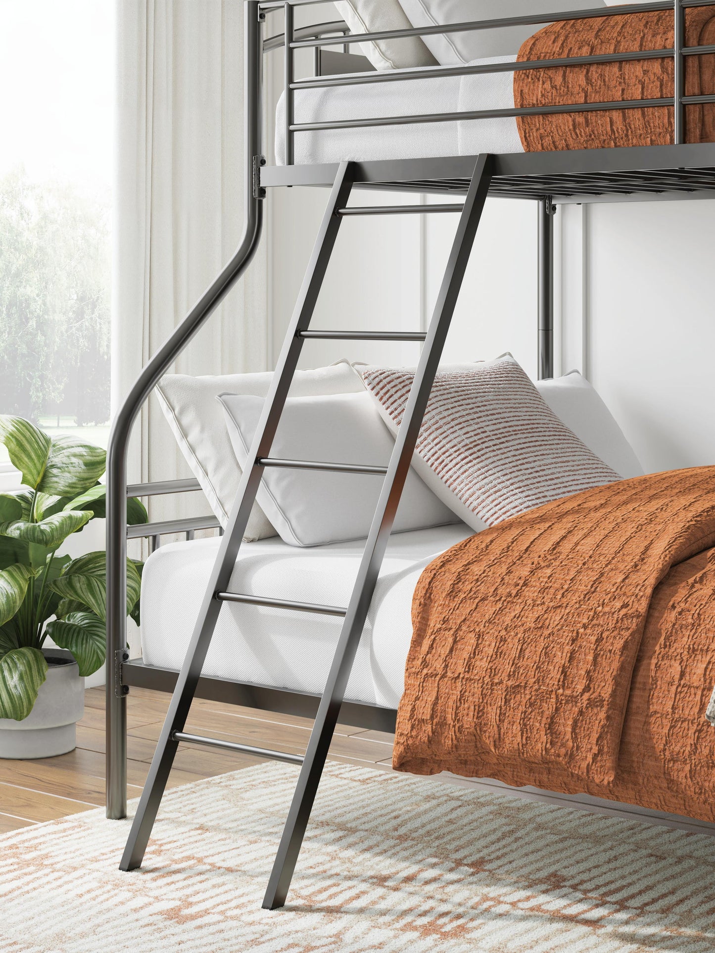 Lanceburg Twin/Full Bunk Bed w/Ladder