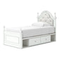 Kozlani Twin Upholstered Panel Bed with Storage