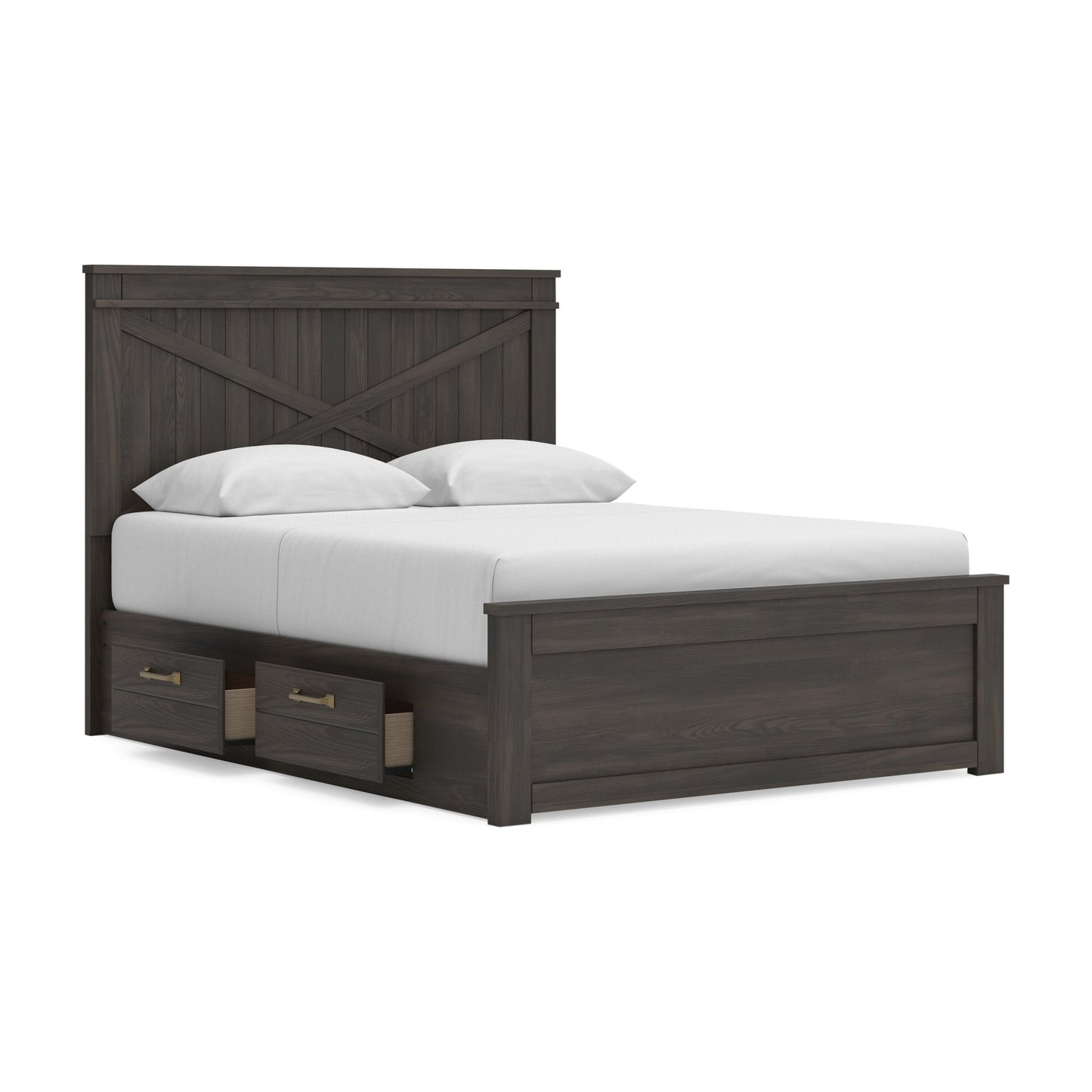 Vonitta Bay Queen Panel Bed with Storage