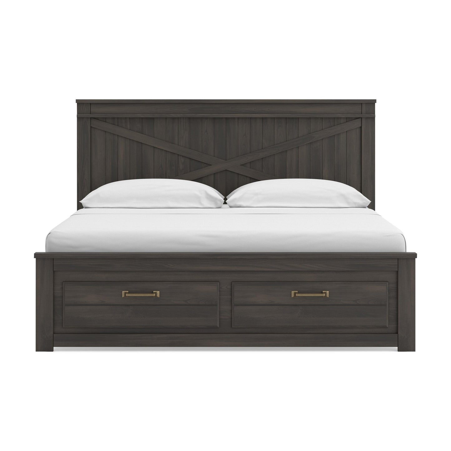 Vonitta Bay King Panel Storage Bed