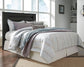 Brinxton King Panel Bed with Mirrored Dresser, Chest and 2 Nightstands