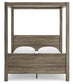 Shallifer Queen Canopy Bed with Dresser