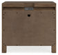 Cabalynn King Upholstered Bed with Mirrored Dresser, Chest and 2 Nightstands